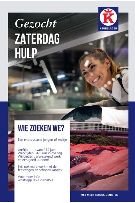 Vacaturezaterdaghulpwebsite